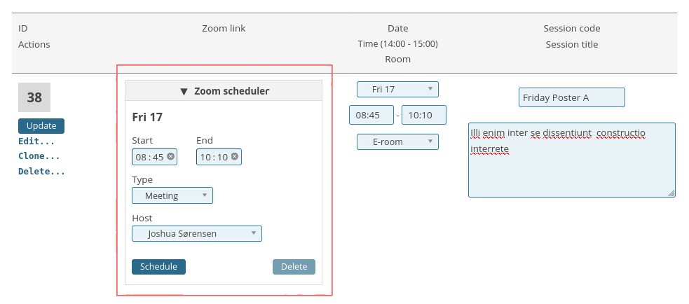 can you schedule meetings with a free zoom meeting