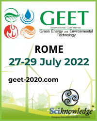 2nd International Conference on Green Energy and Environmental Technology (GEET-22)