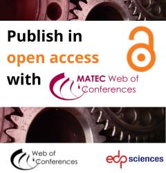 Open Access proceedings in Materials Science, Engineering and Chemistry